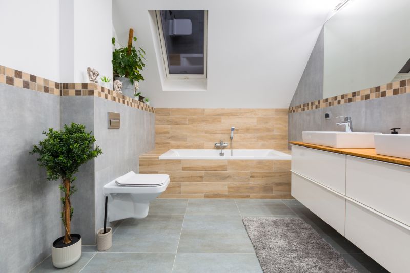 Smart Bathroom with Advanced Fixtures